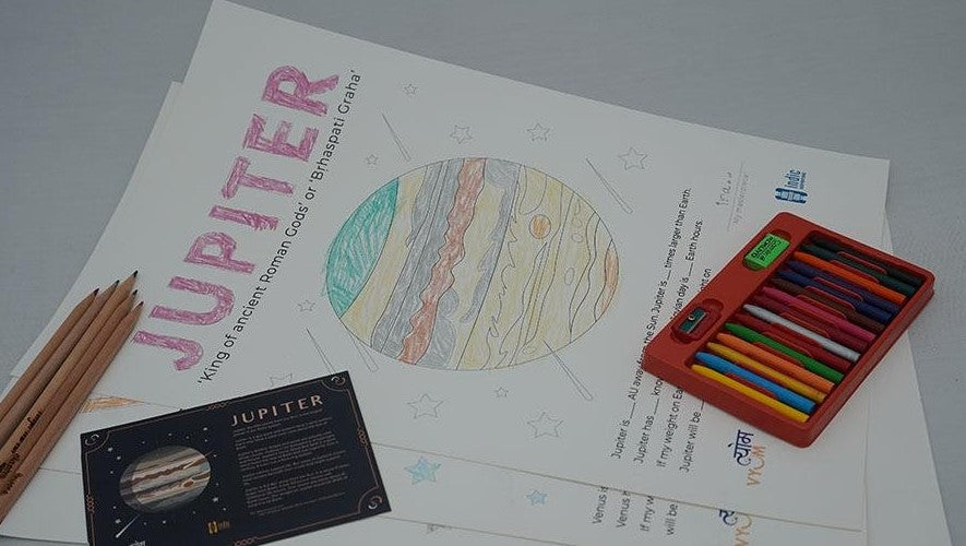5 Planets DIY Painting Frames