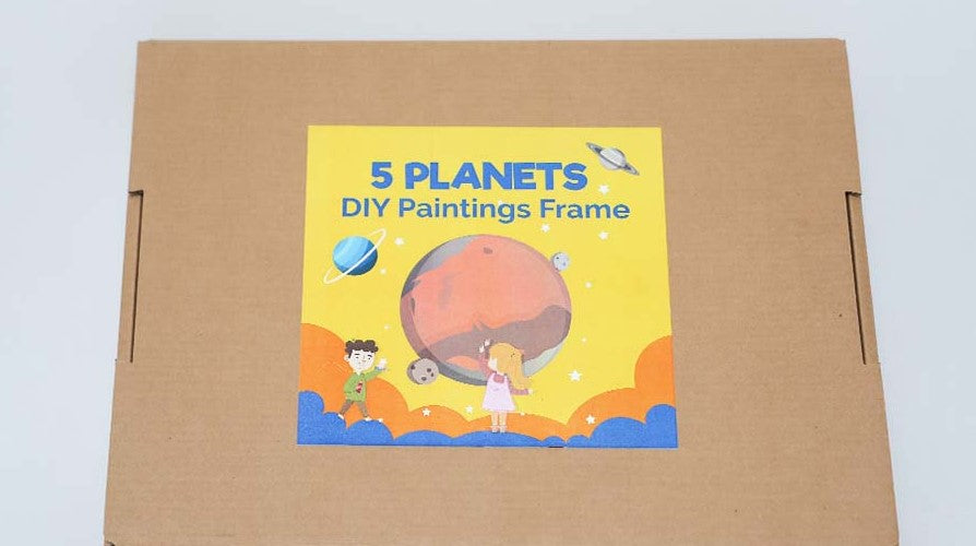 5 Planets DIY Painting Frames