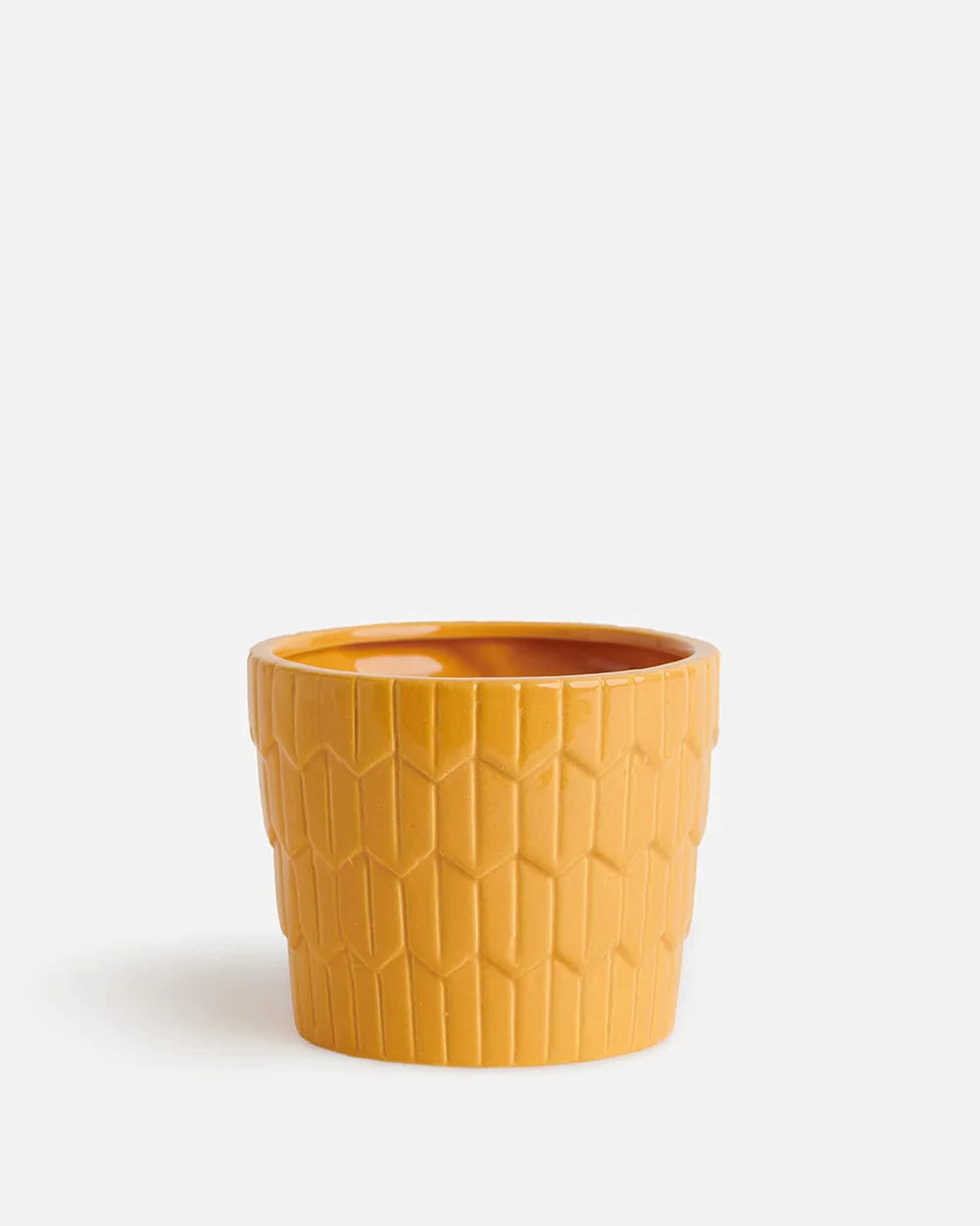 The Wise Owl Planter, Medium - Yellow - Chumbak