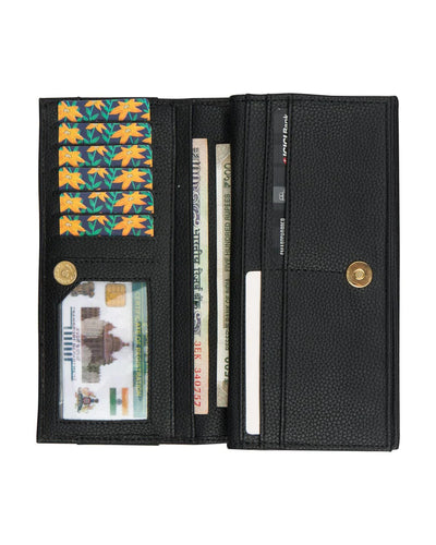 Floral Cross Stitch Sling Wallet - Chumbak