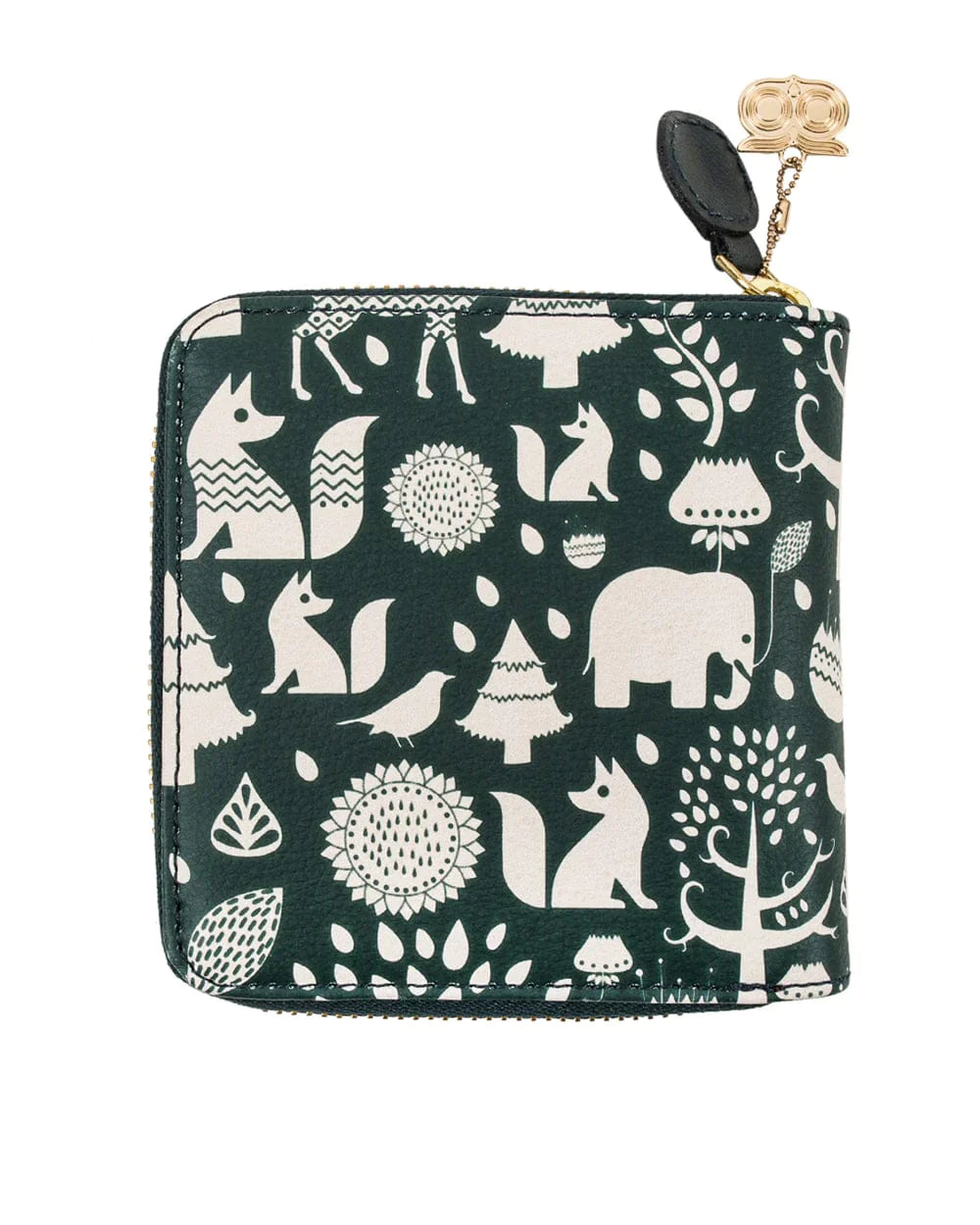 Midnight Forest Teal Mini Wallet - Chumbak