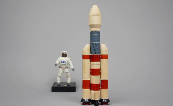 ISRO GSLV Wooden DIY Rocket Model