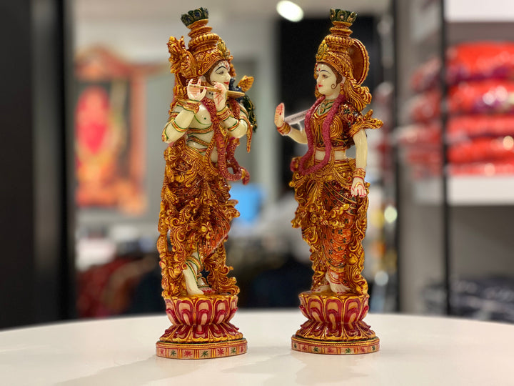 Radha (or) Krishna Statue 14 Inch For Decor By Trendia Decor