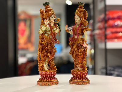 Radha (or) Krishna Statue 14 Inch For Decor By Trendia Decor