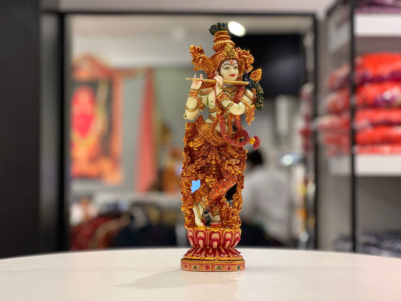 Radha (or) Krishna Statue 14 Inch For Decor By Trendia Decor