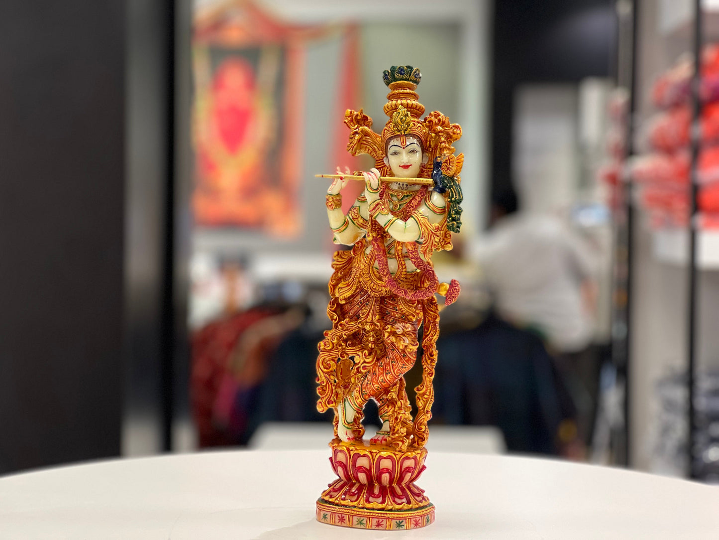 Radha (or) Krishna Statue 14 Inch For Decor By Trendia Decor