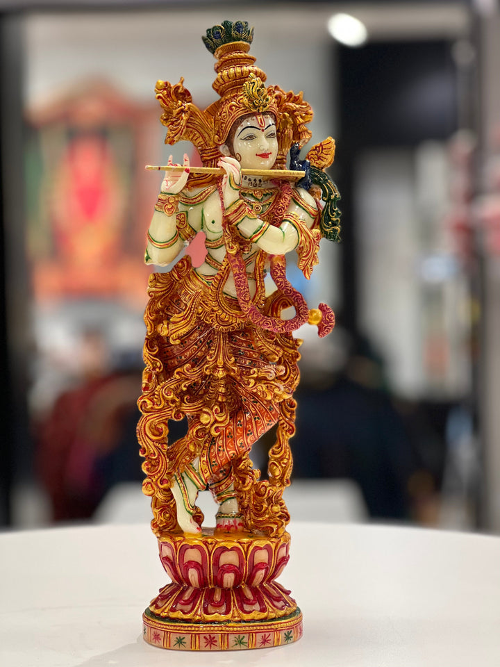 Radha (or) Krishna Statue 14 Inch For Decor By Trendia Decor