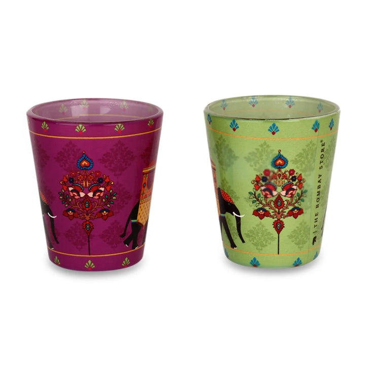 Royal Elephants Shot Glasses By Trendia Decor