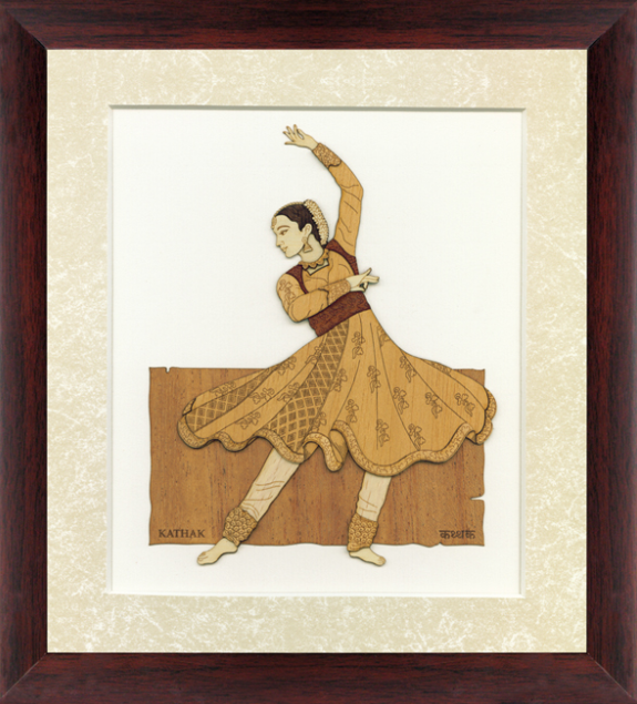Wall Decor Of Kathak Dance 9x10 Inch By Trendia Decor