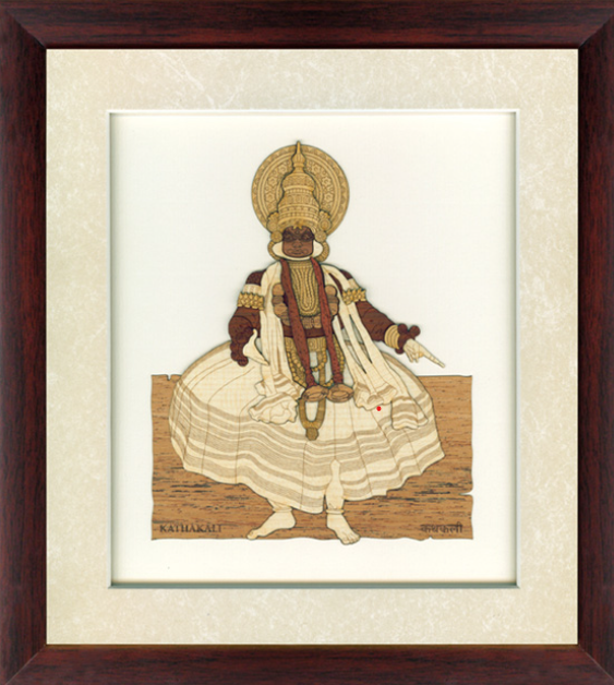 Kathakali Wall Hanging 9x10 Inch By Trendia Decor