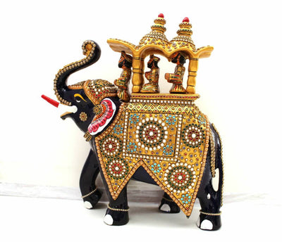 Traditional Elephant Showpiece By Trendia Decor