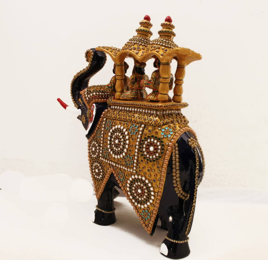 Traditional Elephant Showpiece By Trendia Decor