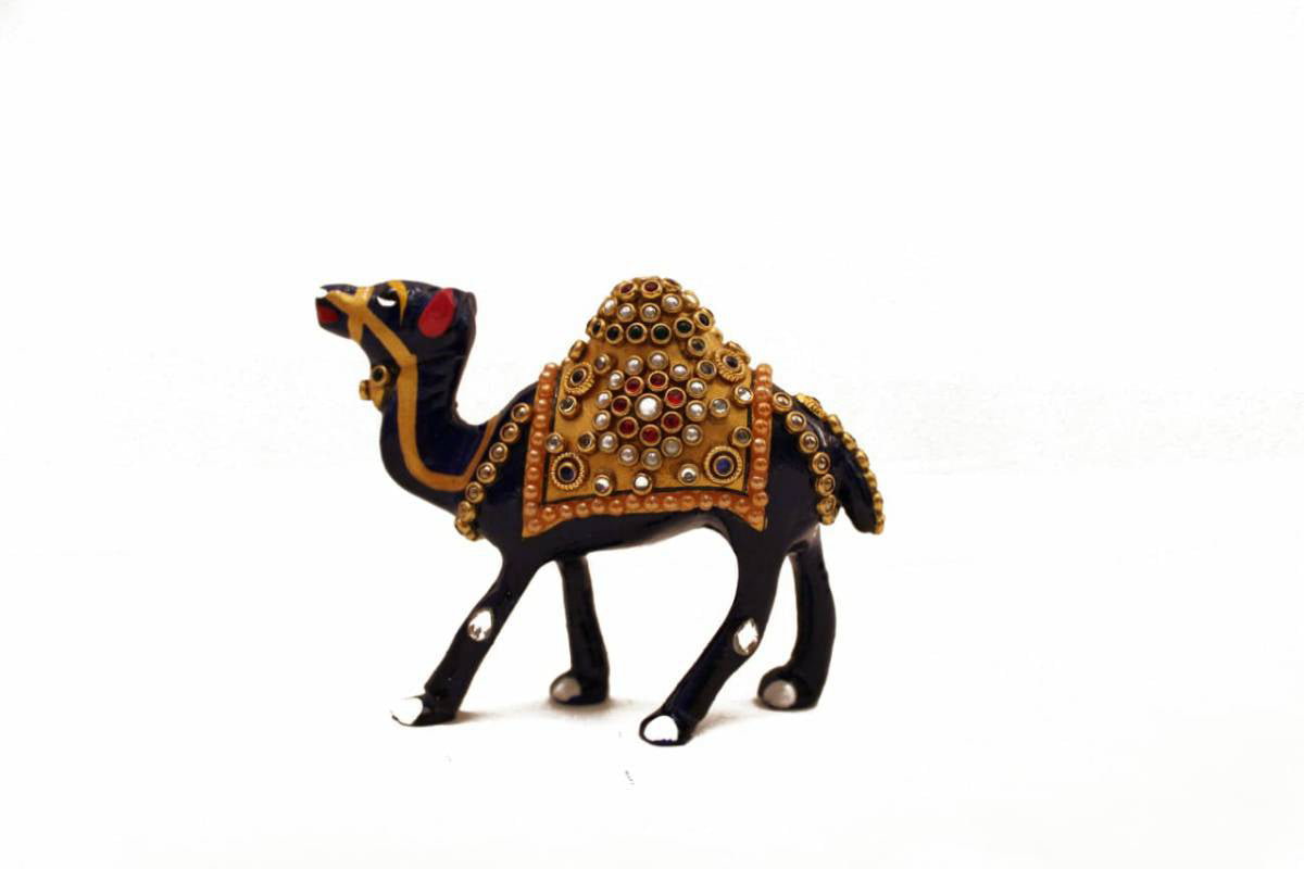 Hand Painted Camel Decor Small By Trendia Decor