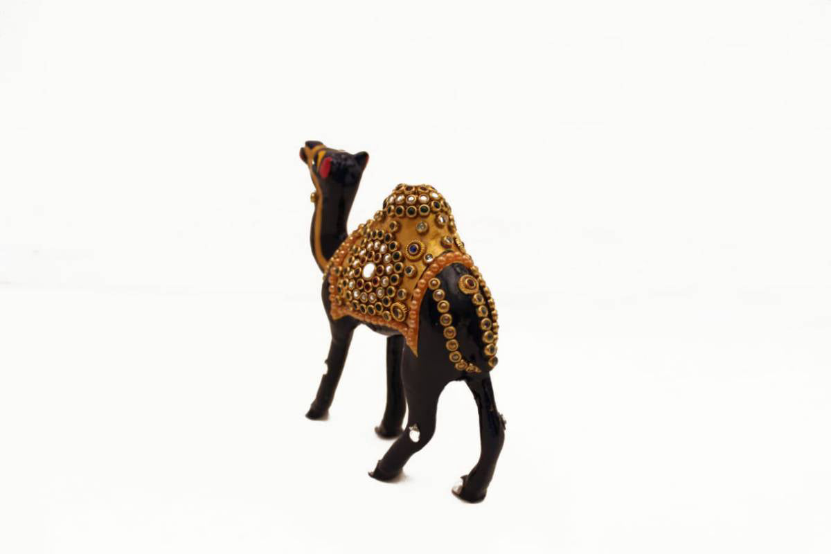 Vintage Showpiece Camel Decor Medium By Trendia Decor