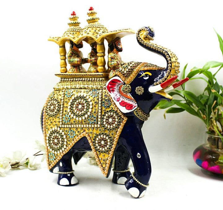 Jewelled Elephant Home Decor By Trendia Decor