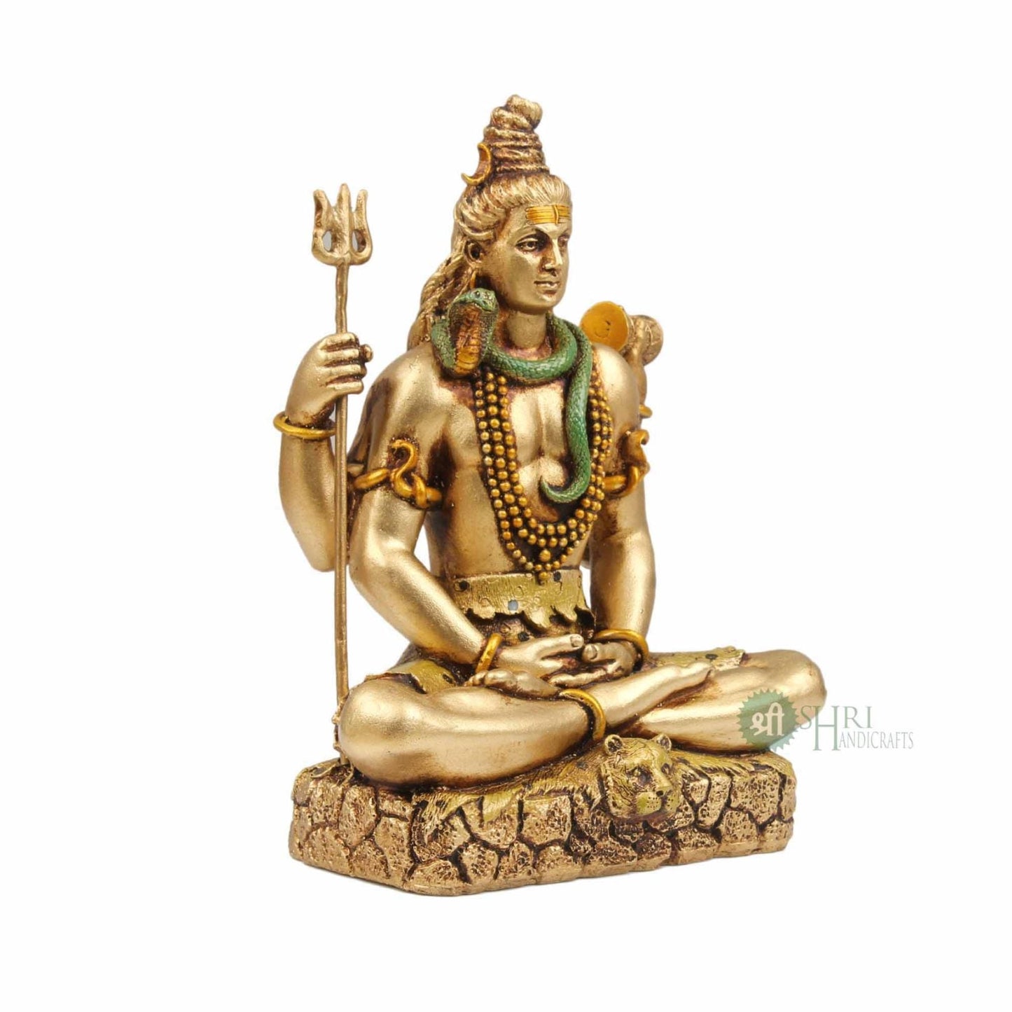 8" LORD SHIVA METAL FINISH