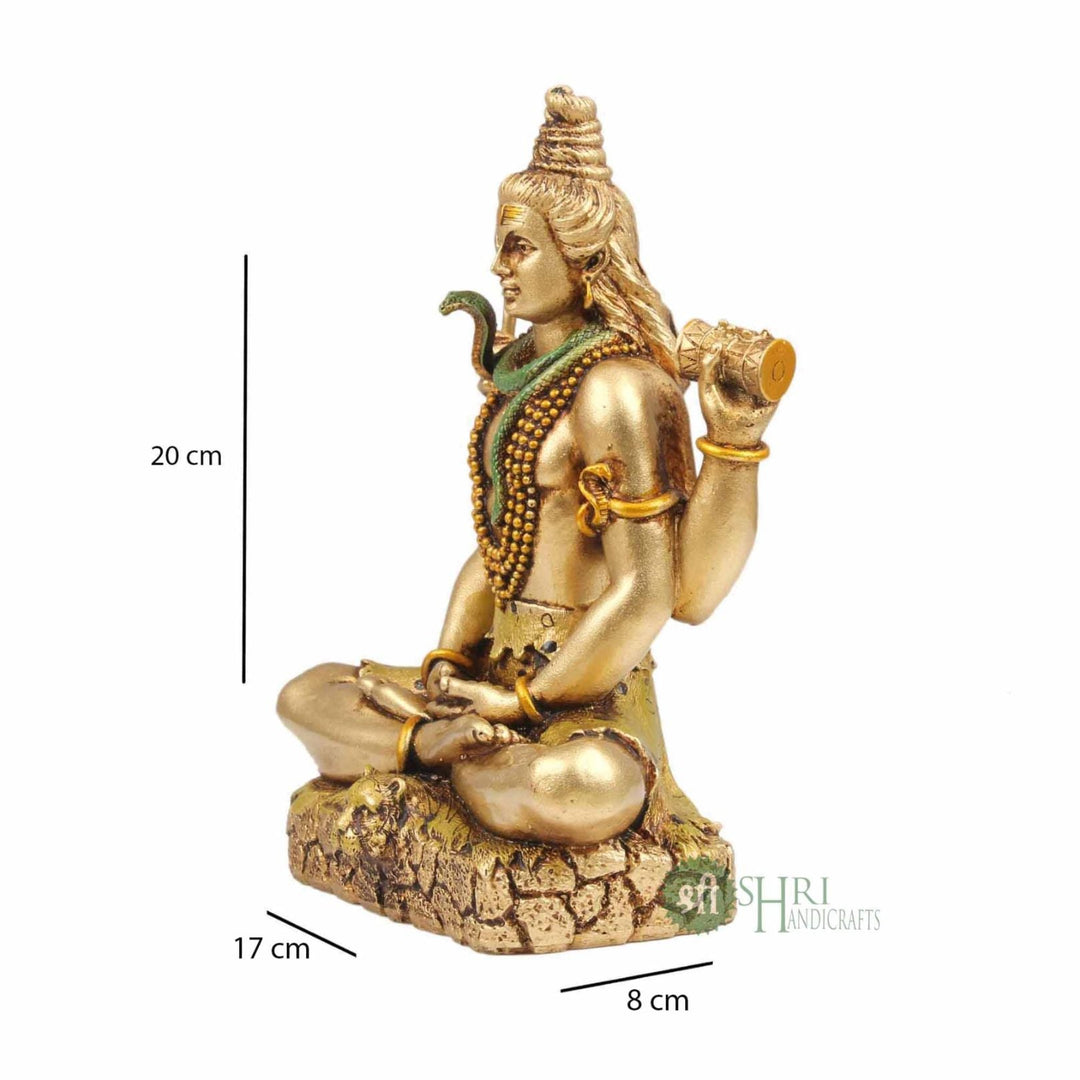 Meditation Lord Shiva Idol By Trendia Decor