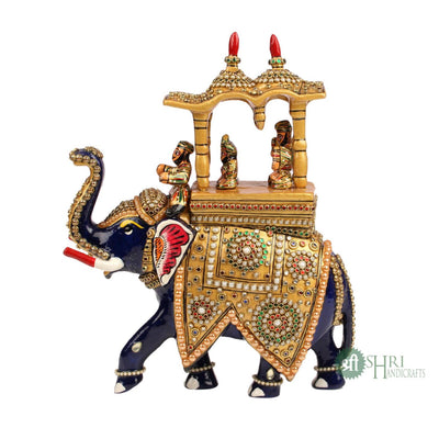 Traditional Elephant Showpiece By Trendia Decor