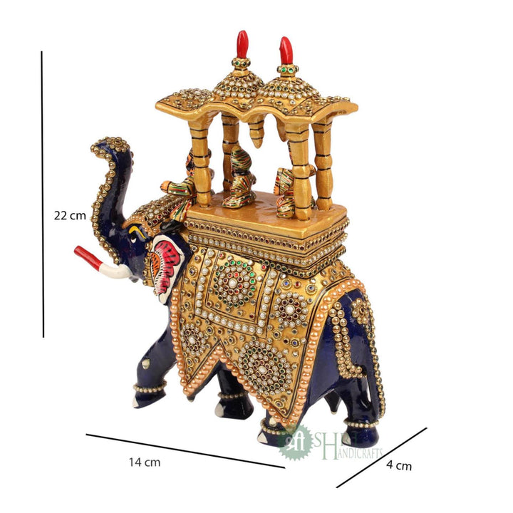 Traditional Elephant Showpiece By Trendia Decor