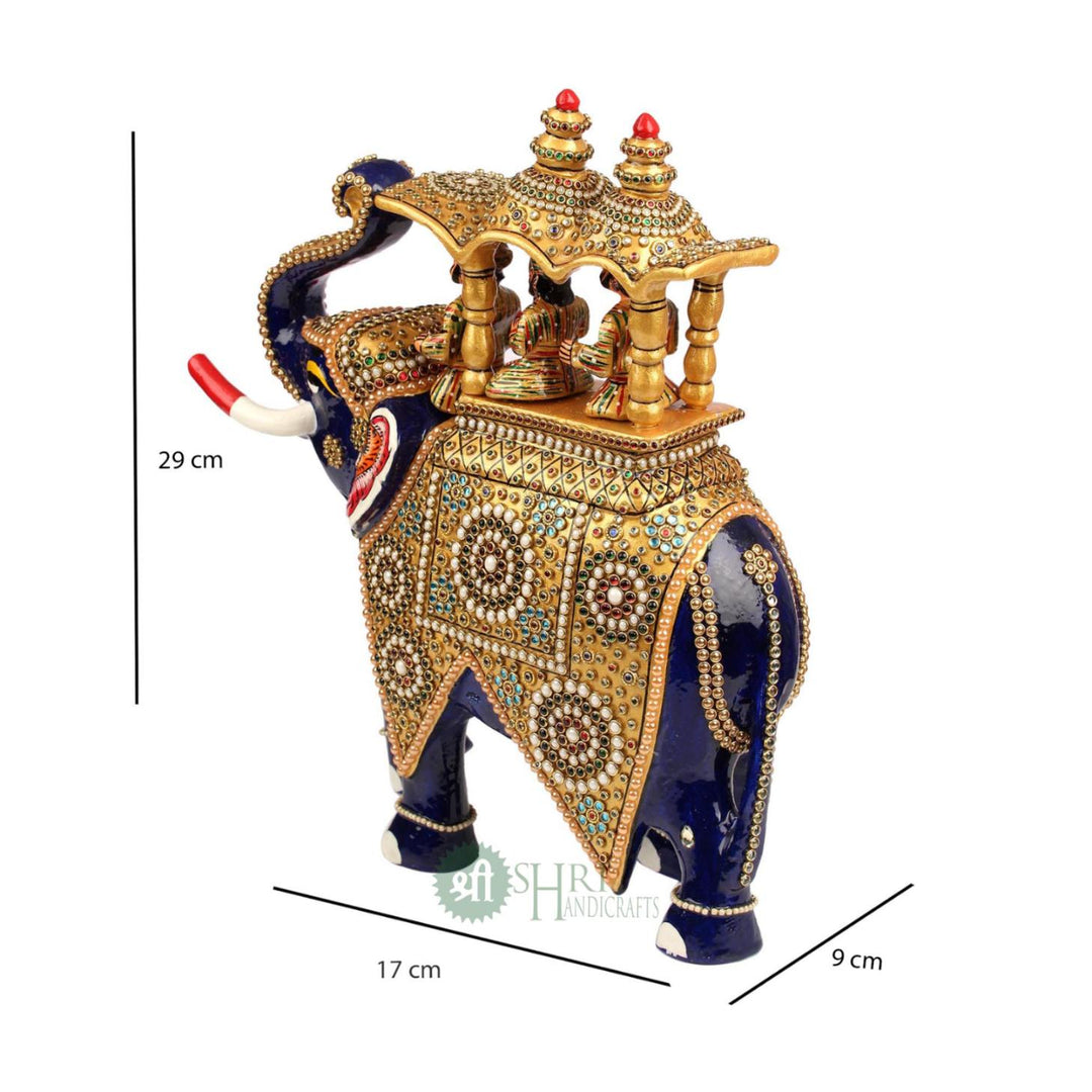 Jewelled Elephant Home Decor By Trendia Decor