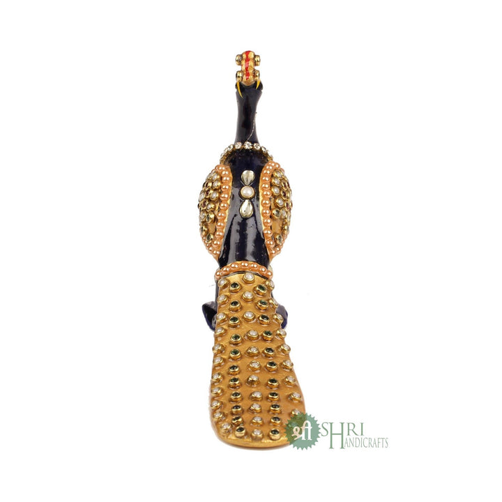 Handcrafted Meenakari Peacock Decor Small by Trendia Decor