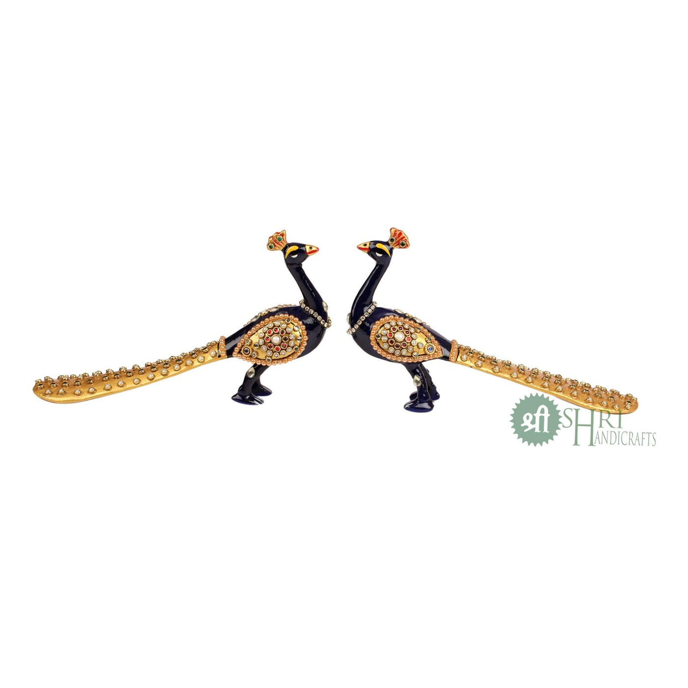 Meenakari Peacock Decor Large By Trendia Decor