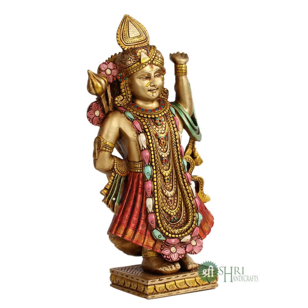 Shrinathji Idol 10 Inch For Puja By Trendia Decor