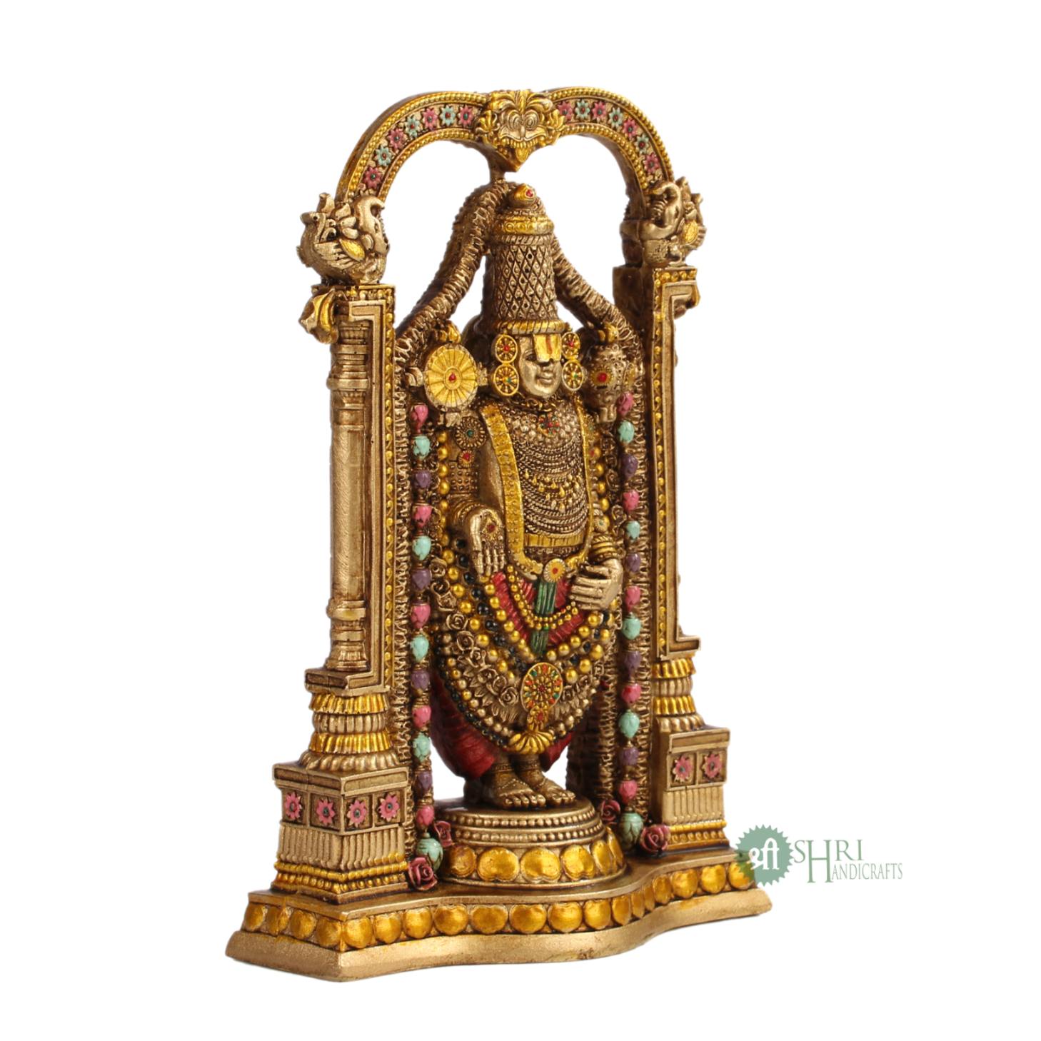 Tirupati Balaji Idol 8 Inch By Trendia Decor
