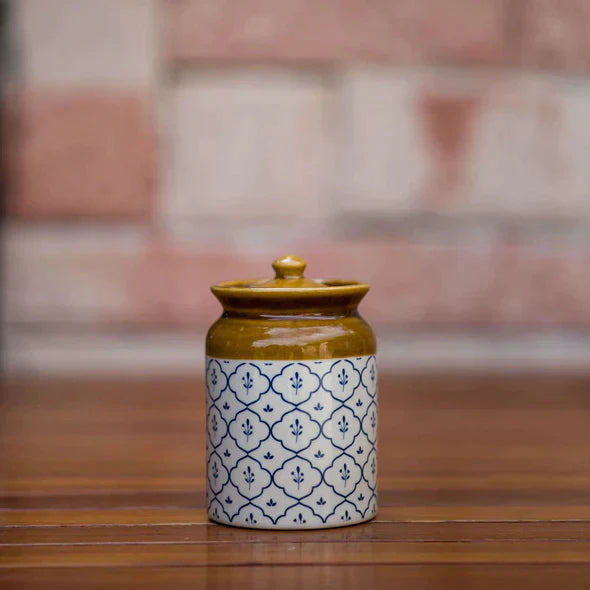 Turkish Ceramic Burnijar Set Of 3 - Ek Do Dhai