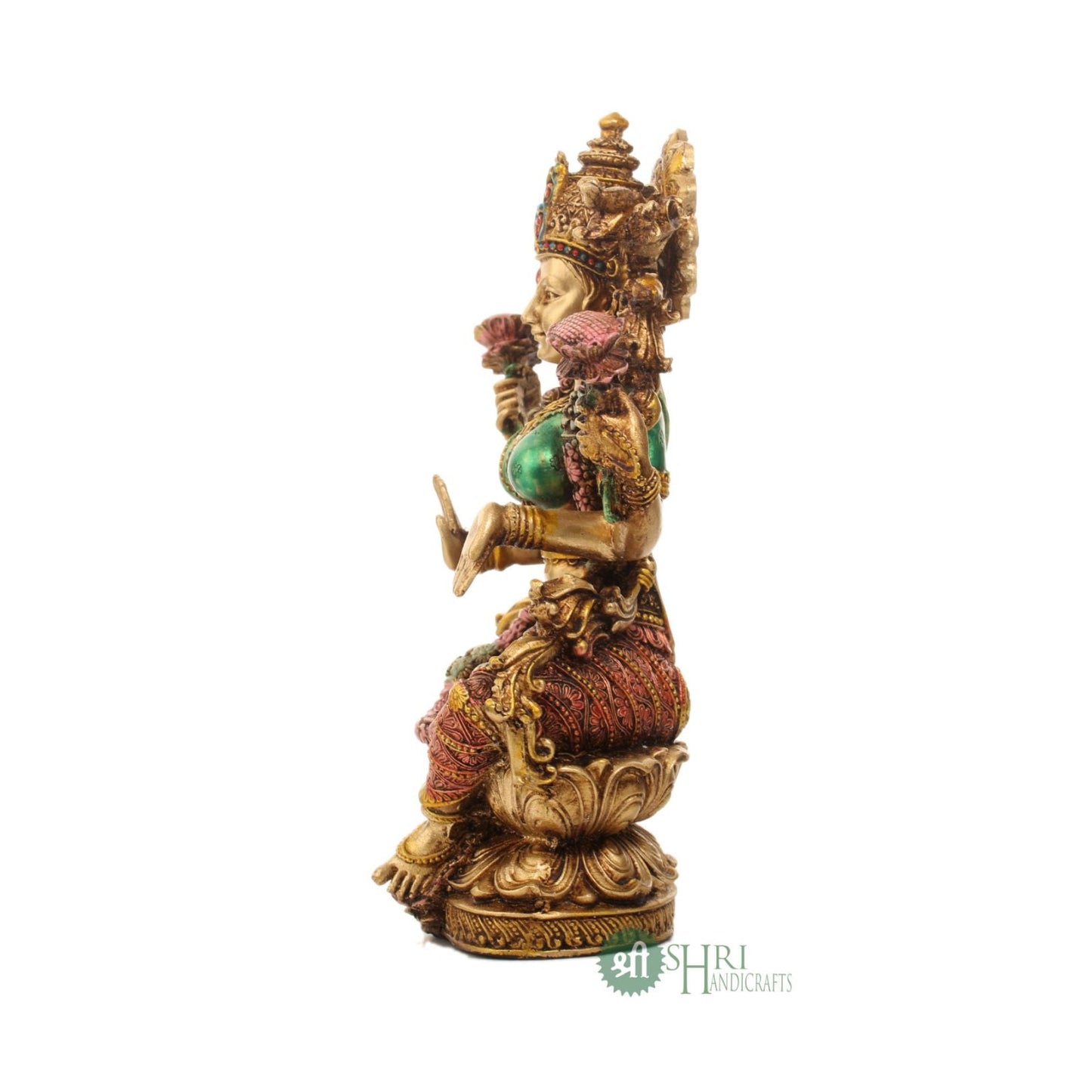 Goddess Lakshmi Idol 9 Inch By Trendia Decor