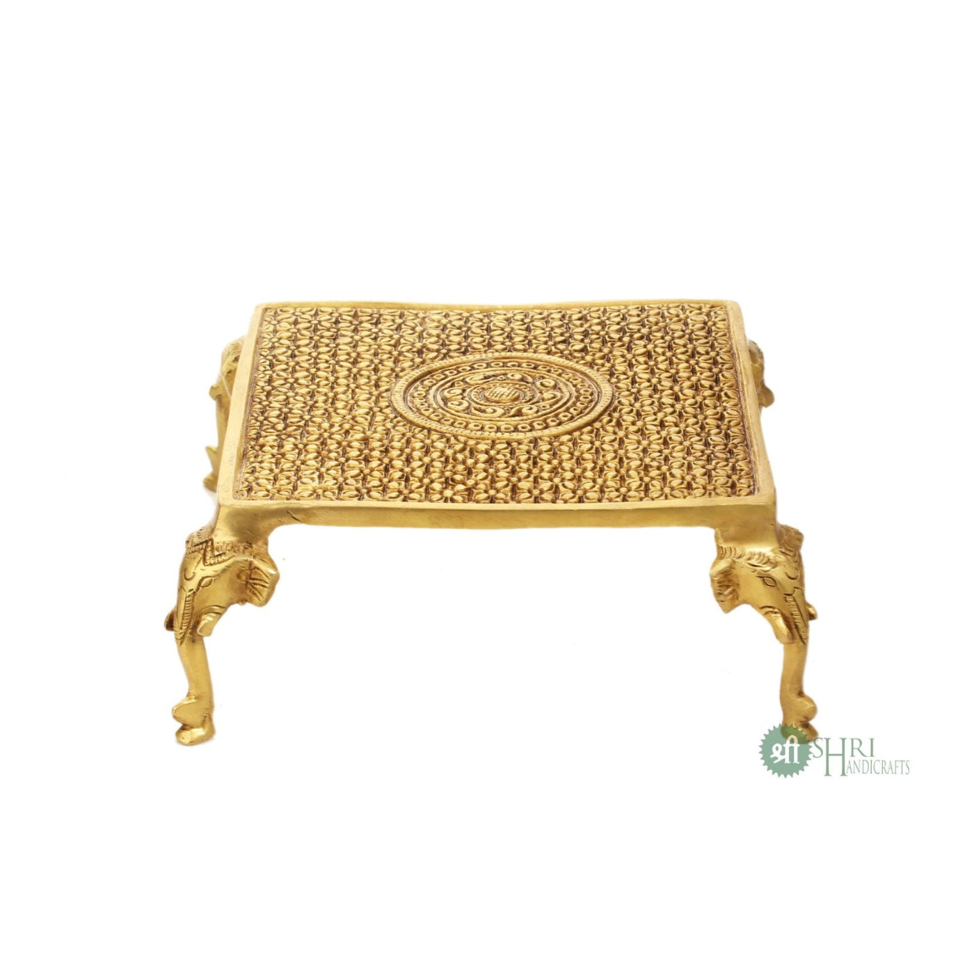 3.5" BRASS CHOWKI SQUARE BRT