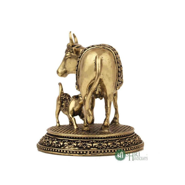 Vastu Showpiece Brass Kamdhenu 3 Inch By Trendia Decor