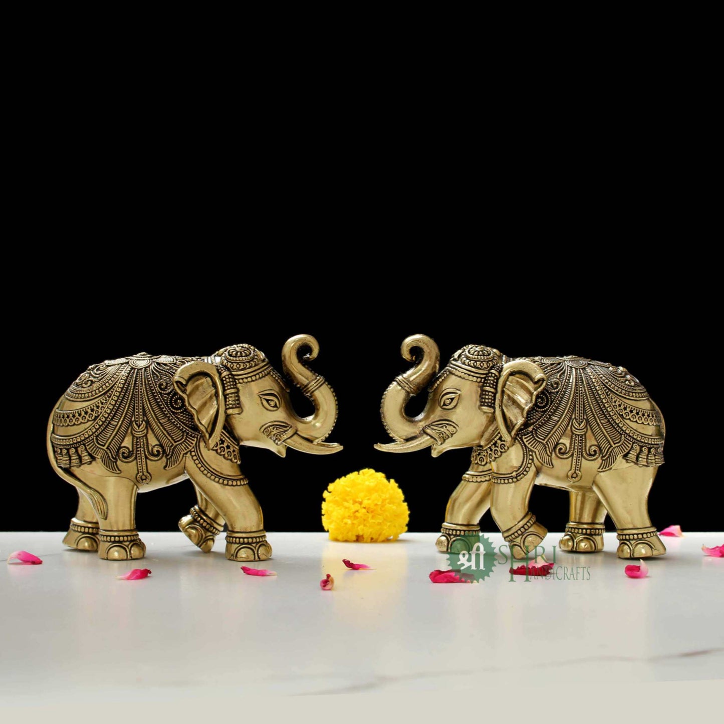 Lucky Brass Elephant Decor 4 Inch By Trendia Decor