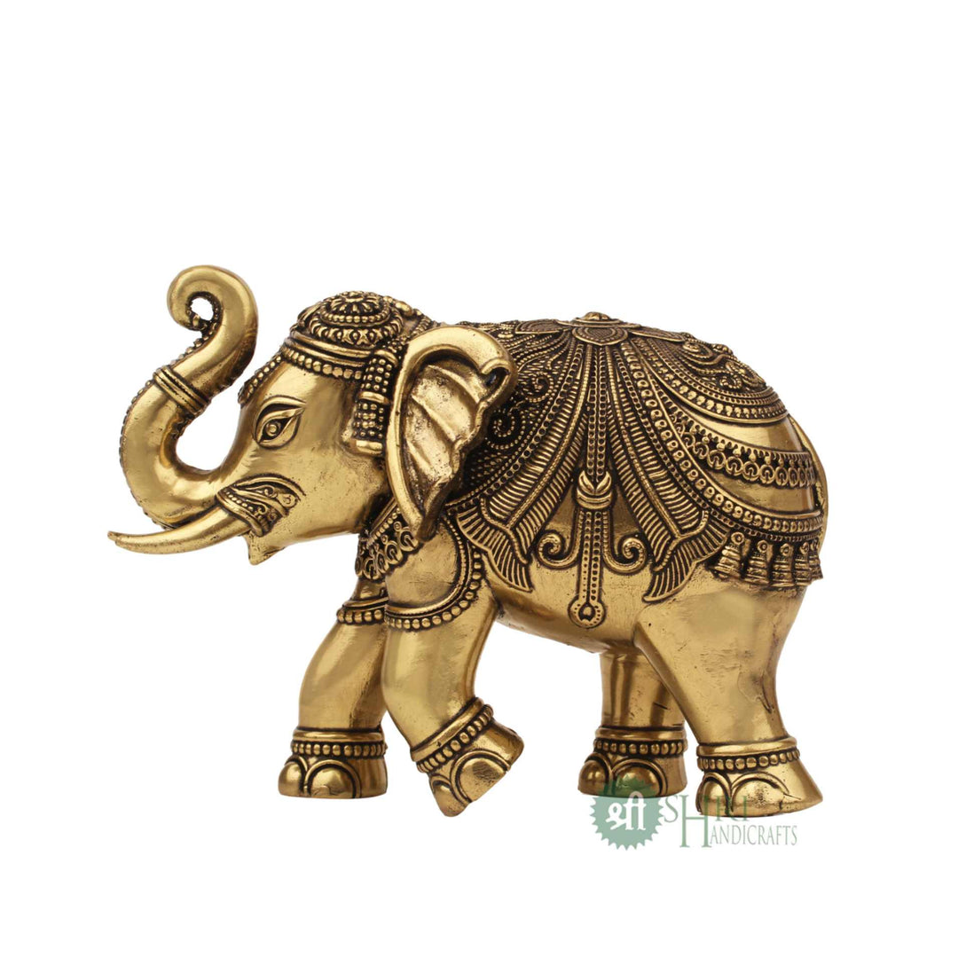 Lucky Brass Elephant Decor 4 Inch By Trendia Decor