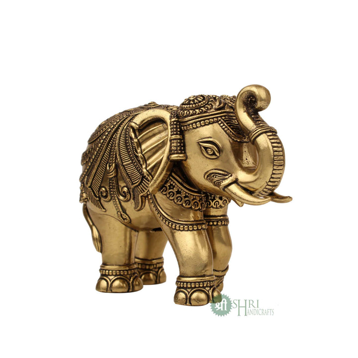 Lucky Brass Elephant Decor 4 Inch By Trendia Decor