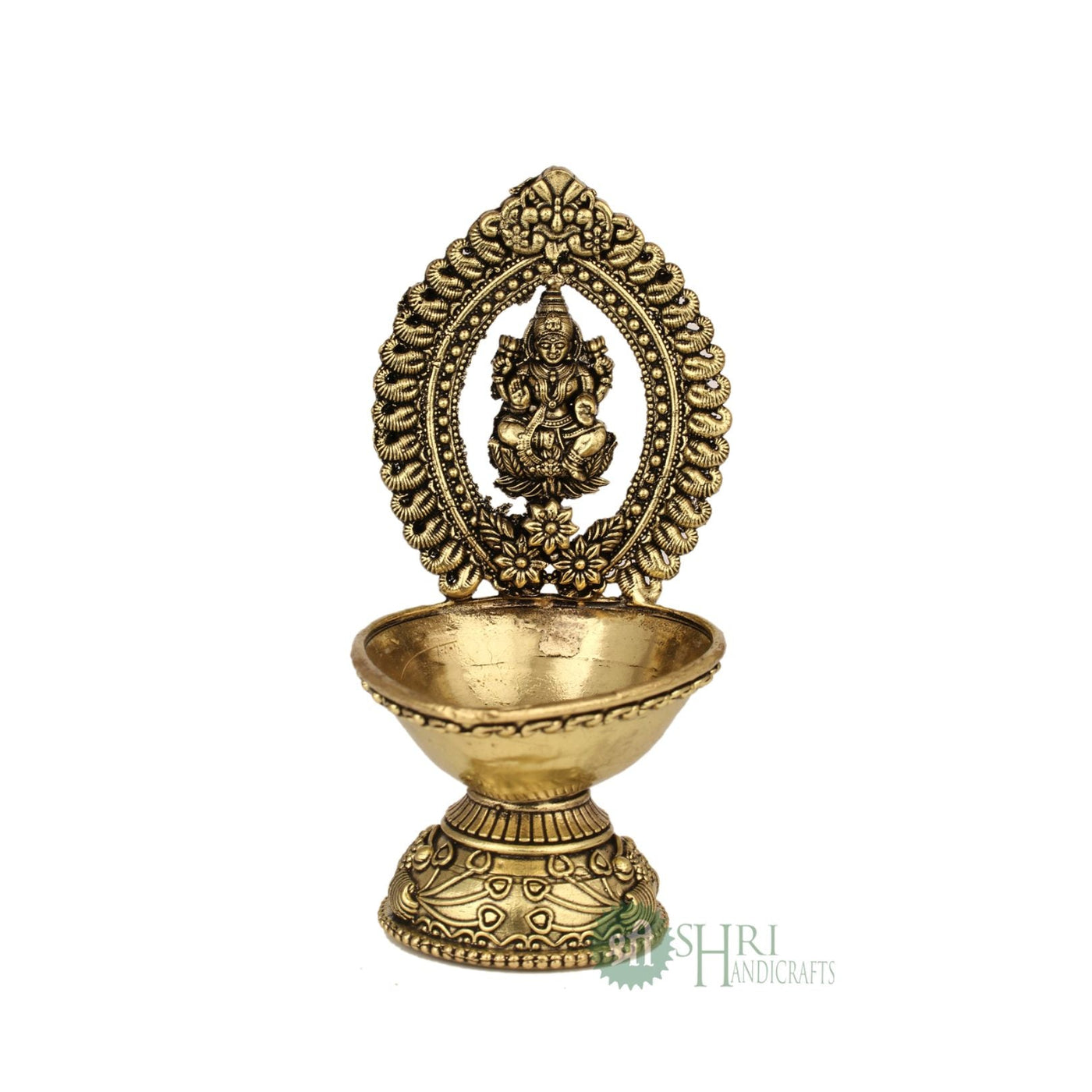 Lakshmi Brass Diya For Pooja 4.5 Inch By Trendia Decor