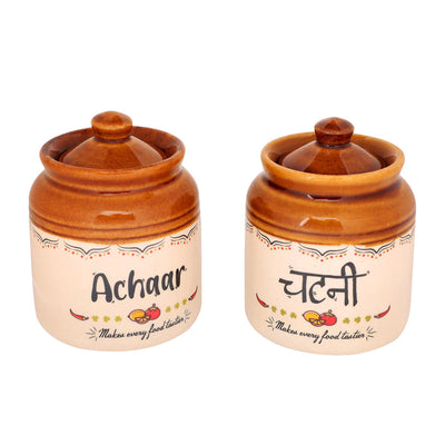 Classic Chutney Achaar Jar Set - Ek Do Dhai