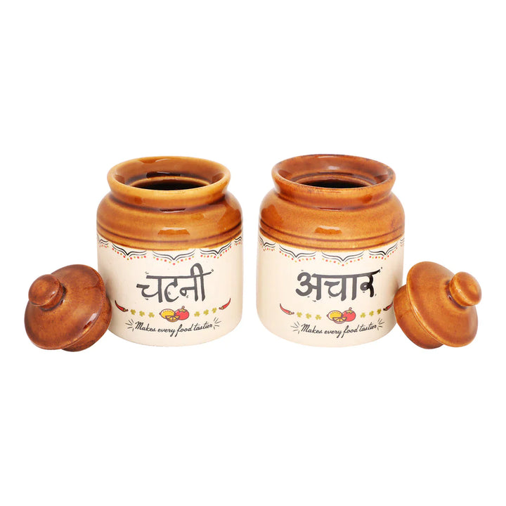 Classic Chutney Achaar Jar Set - Ek Do Dhai