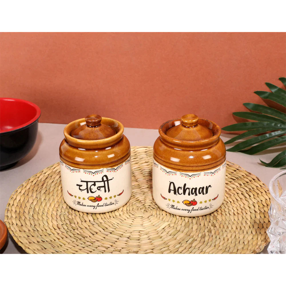 Classic Chutney Achaar Jar Set - Ek Do Dhai