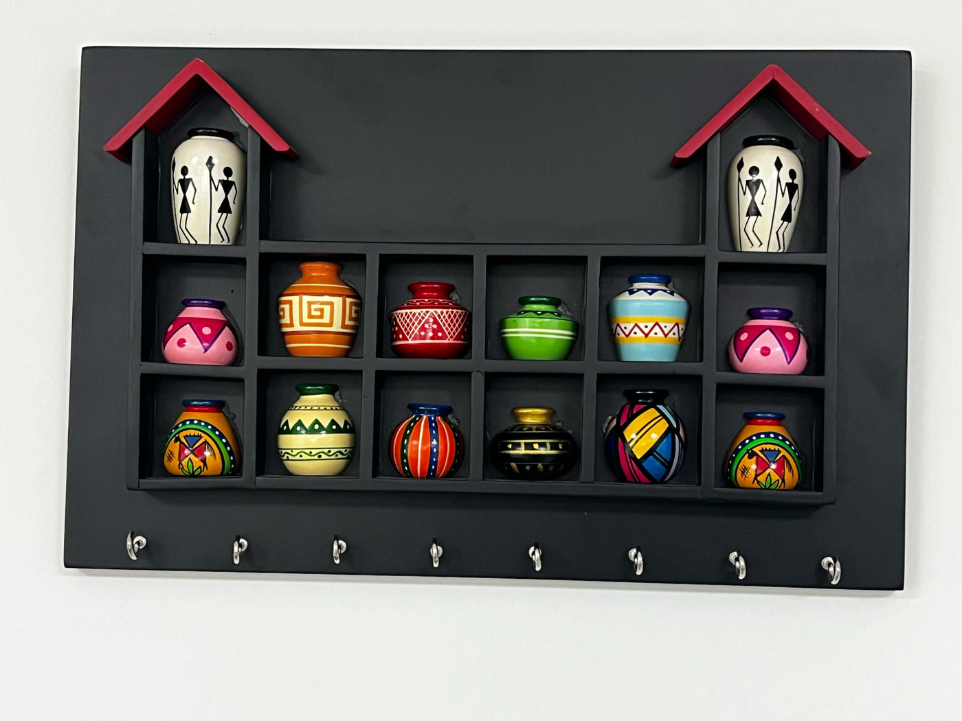 Pots Key Holder & Wall Decor - Kondapalli Toys