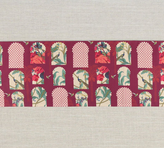 Boysenberry Signature Windows Table Runner