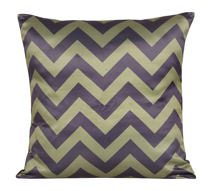 Chevron Melavo Satin Blend Cushion Cover Set of 5