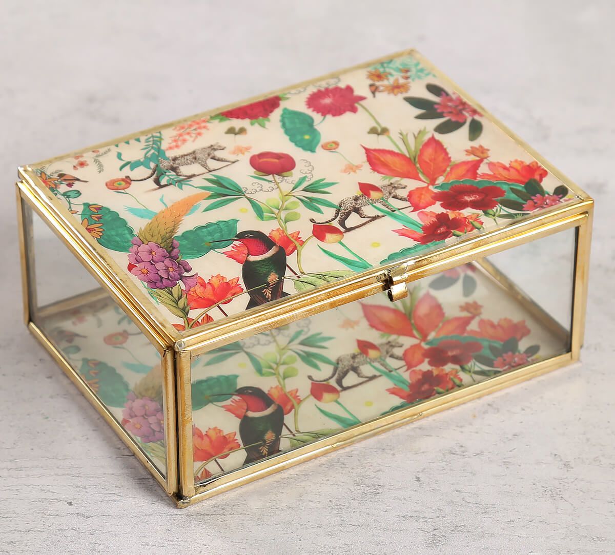 Floral Kingdom Paradise Storage Box