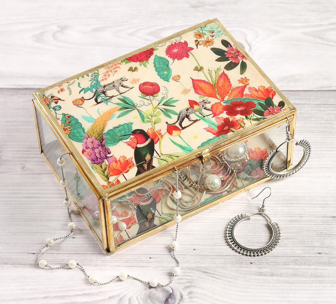 Floral Kingdom Paradise Storage Box