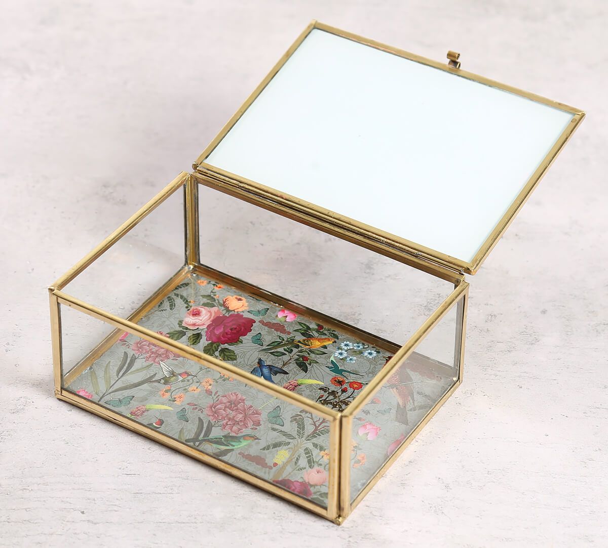 Grey Bird Land Storage Box