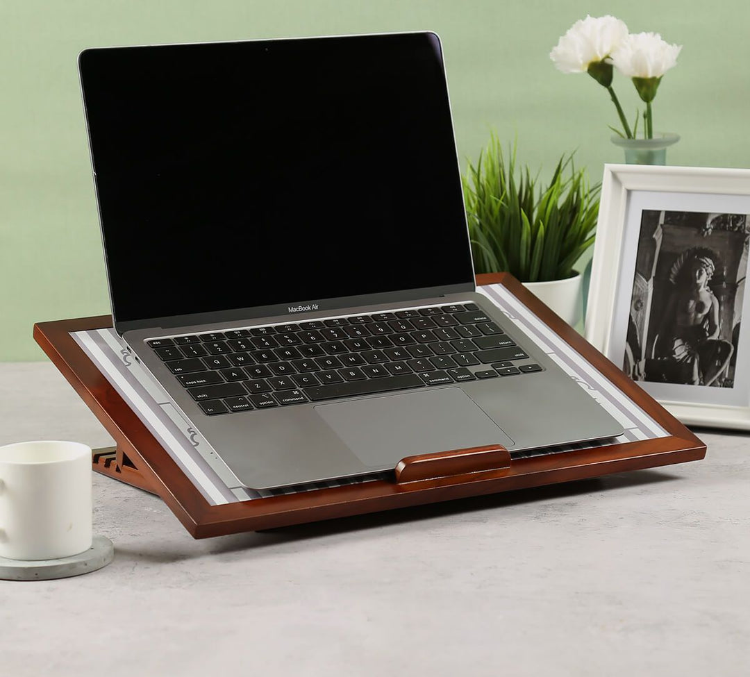 Grey Spell Laptop Table