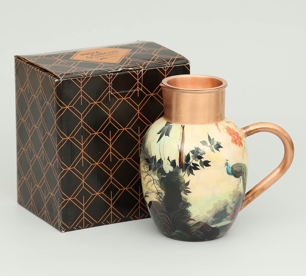 River Bank Silvassa Copper Jug Set