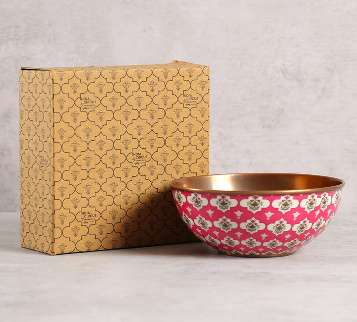 Ruby Lattice Treasures Bowl