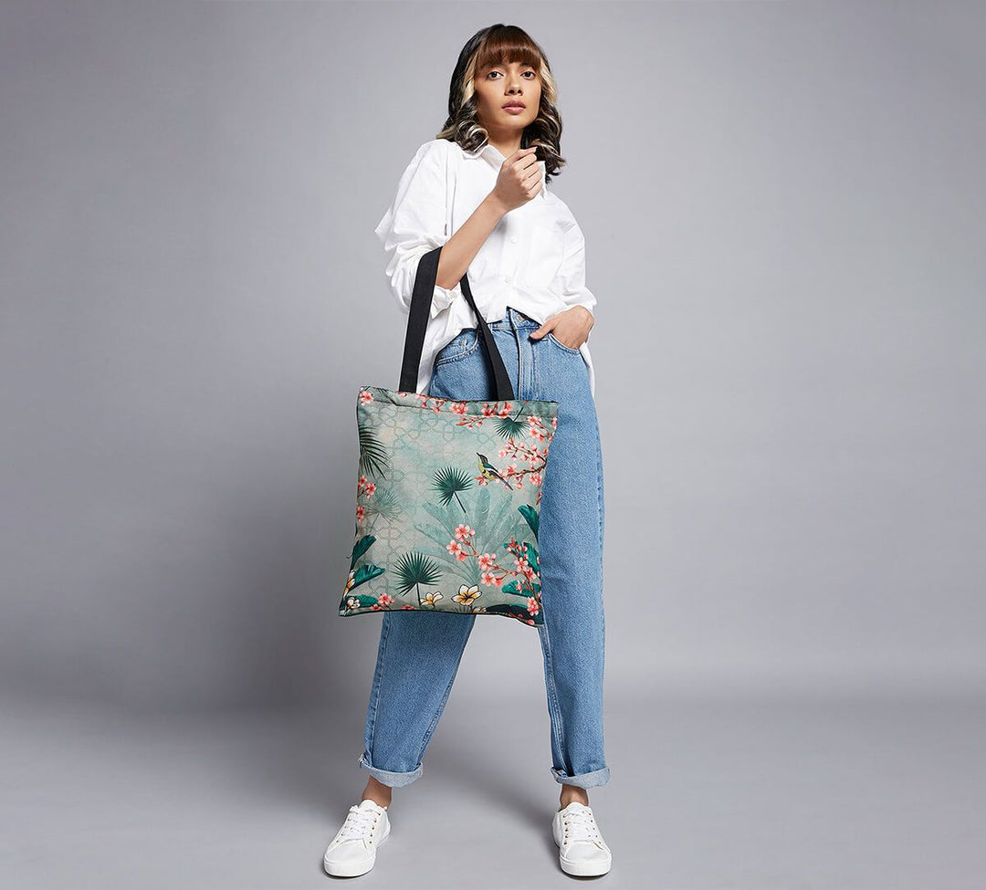 Spring Bloom Jhola Bag