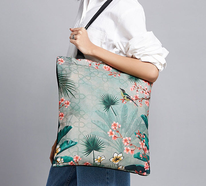 Spring Bloom Jhola Bag